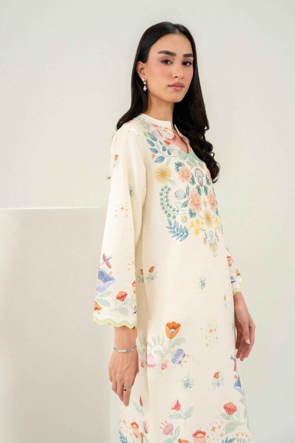 Alternative view of Nishat Linen Winter Collection 2026 | 2 Piece - Printed Embroidered Suit - PW25-389