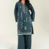 Nishat linen winter collection 2026 | 2 piece - embroidered suit - pw25-390 Nishat Linen Winter Collection 2026 | 2 Piece - Embroidered Suit - PW25-390