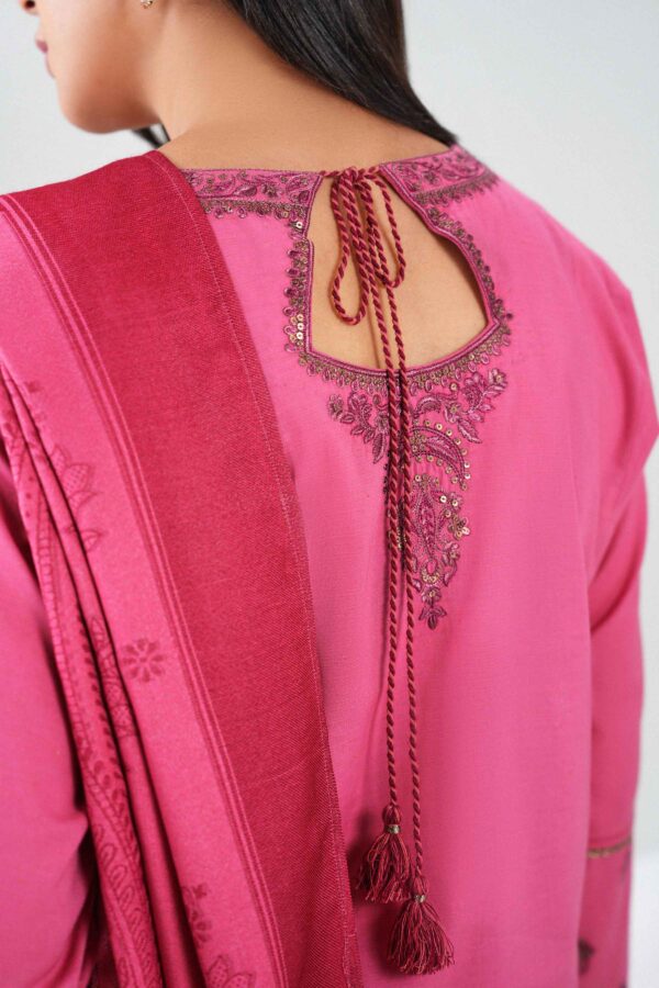 Nishat linen winter collection 2026 | 3 piece - embroidered suit - pw25-459 Nishat Linen Winter Collection 2026 | 3 Piece - Embroidered Suit - PW25-459 - Image 6