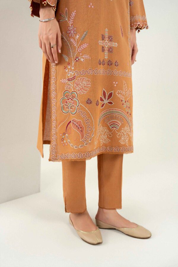 Nishat linen winter collection 2026 | 2 piece - embroidered suit - pw25-481 Nishat Linen Winter Collection 2026 | 2 Piece - Embroidered Suit - PW25-481 - Image 6