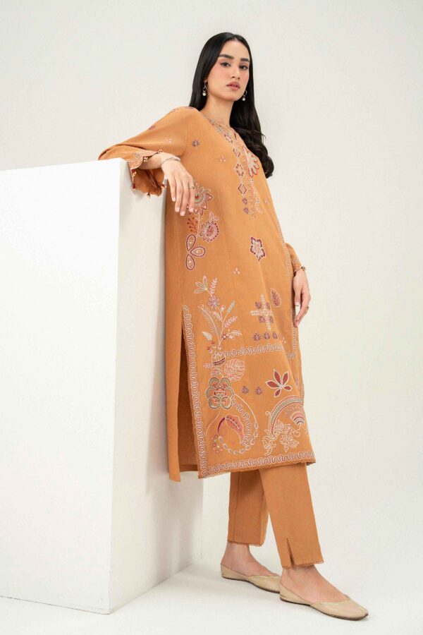 Nishat Linen Winter Collection 2026 | 2 Piece - Embroidered Suit - PW25-481
