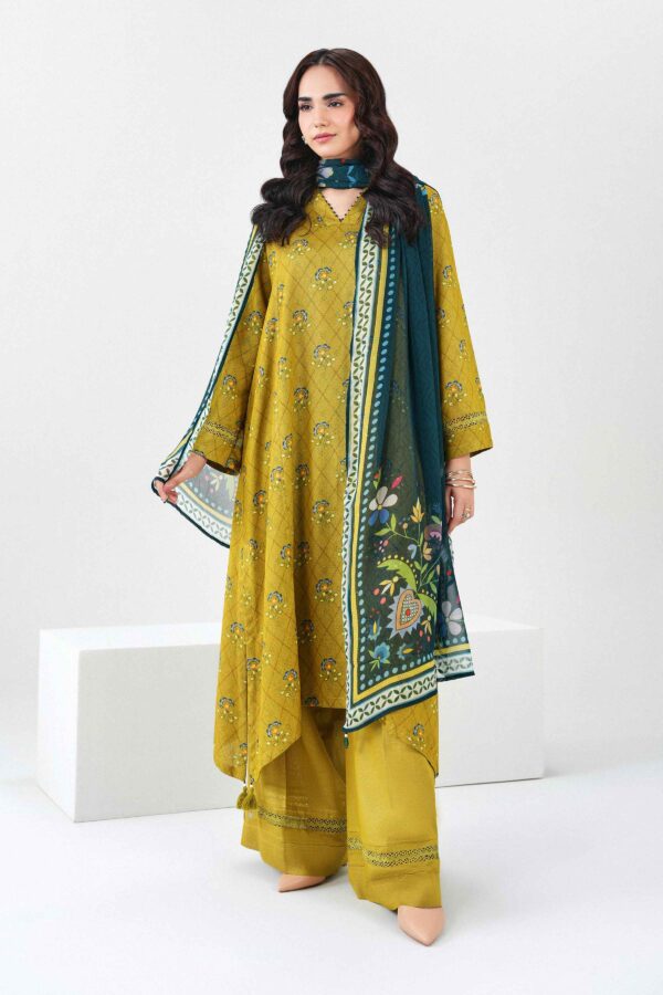 Nishat Linen Winter Collection 2026 | 3 Piece - Printed Suit - PW25-519