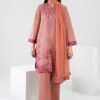Nishat linen winter collection 2026 | 3 piece - embroidered suit - pw25-529 Nishat Linen Winter Collection 2026 | 3 Piece - Embroidered Suit - PW25-529