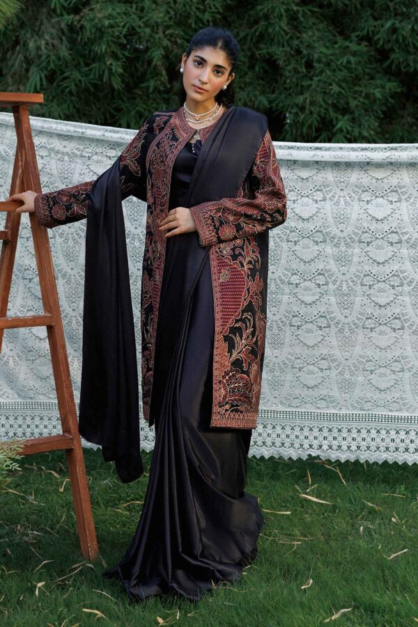 Nishat Linen Winter Collection 2026 | Embroidered Jacket - PW25-542