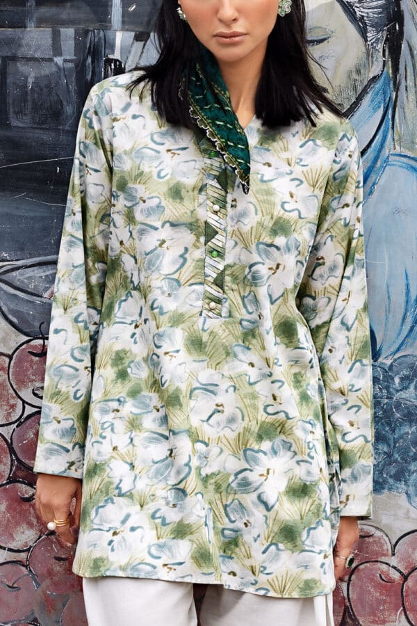 Printed-Cotton-Linen-Khaddar-Shirt-Dyed-Trouser-Gulahmed-SCT-52003-Close Gul Ahmed Winter 2026 - 2 Piece Printed Cotton Linen Khaddar Suit– Printed-Cotton-Linen-Khaddar-Shirt-Dyed-Trous