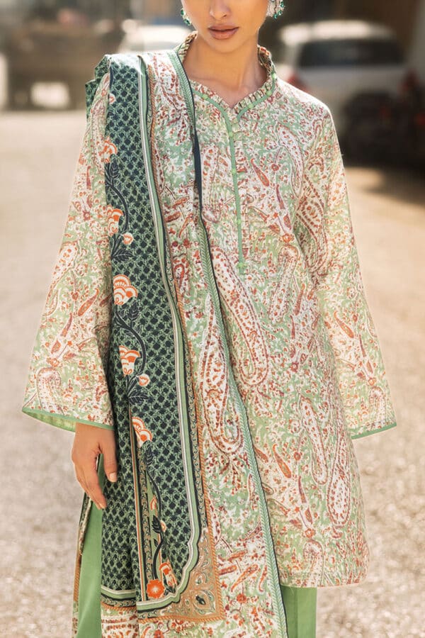 Printed-Khaddar-Dupatta-Printed-Khaddar-Shirt-Dyed-Trouser-Gulahmed-K-52043-Close Gul Ahmed Winter 2026 - 3 Piece Printed Khaddar Suit with Dupatta– Printed-Khaddar-Dupatta-Printed-Khaddar-Shirt