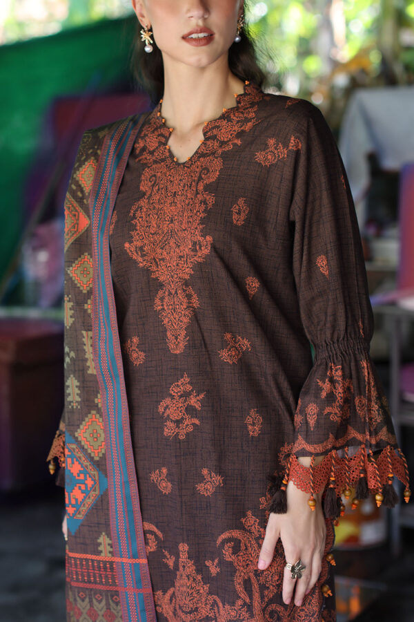 Gul Ahmed Winter 2026 3 Piece Printed Khaddar Suit with Printed Khaddar Dupatta– Printed-Khaddar-Dupatta-Printed-Khaddar-Shir