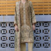 Printed-khaddar-dupatta-printed-khaddar-shirt-dyed-trouser-gulahmed-k-62013-front Gul Ahmed Winter 2026 3 Piece Printed Khaddar Suit with Printed Khaddar Dupatta