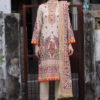 Gul Ahmed Winter 2026 3 Piece Printed Khaddar Suit with Printed Khaddar Dupatta and Printed Trouser