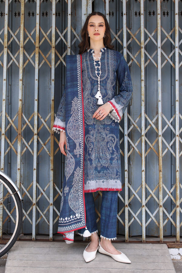 Printed-Khaddar-Dupatta-Printed-Khaddar-Shirt-Printed-Trouser-Gulahmed-K-62090-Front Gul Ahmed Winter 2026 3 Piece Printed Khaddar Suit with Printed Khaddar Dupatta and Printed Trouser
