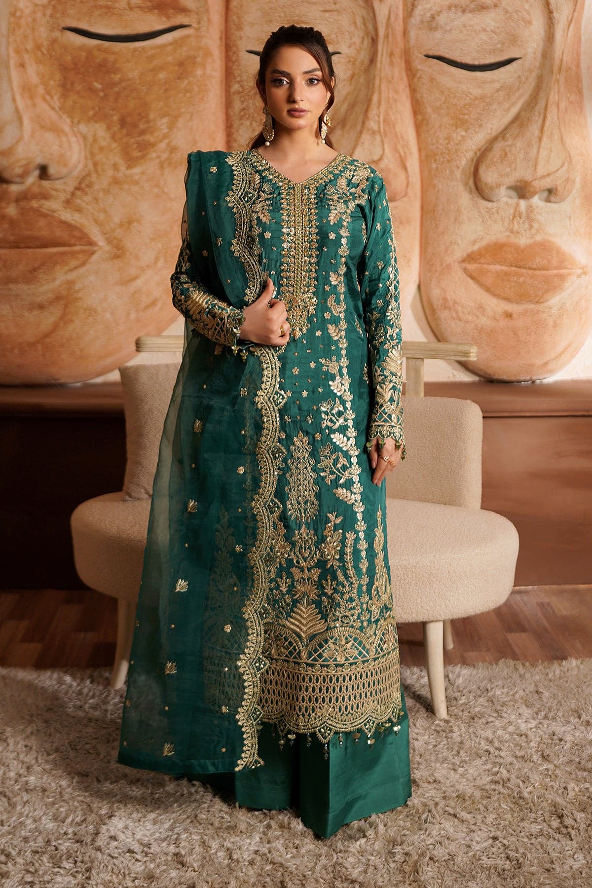 Rhp07246 Maryam's Chiffon 2026 Meherbano B-2002