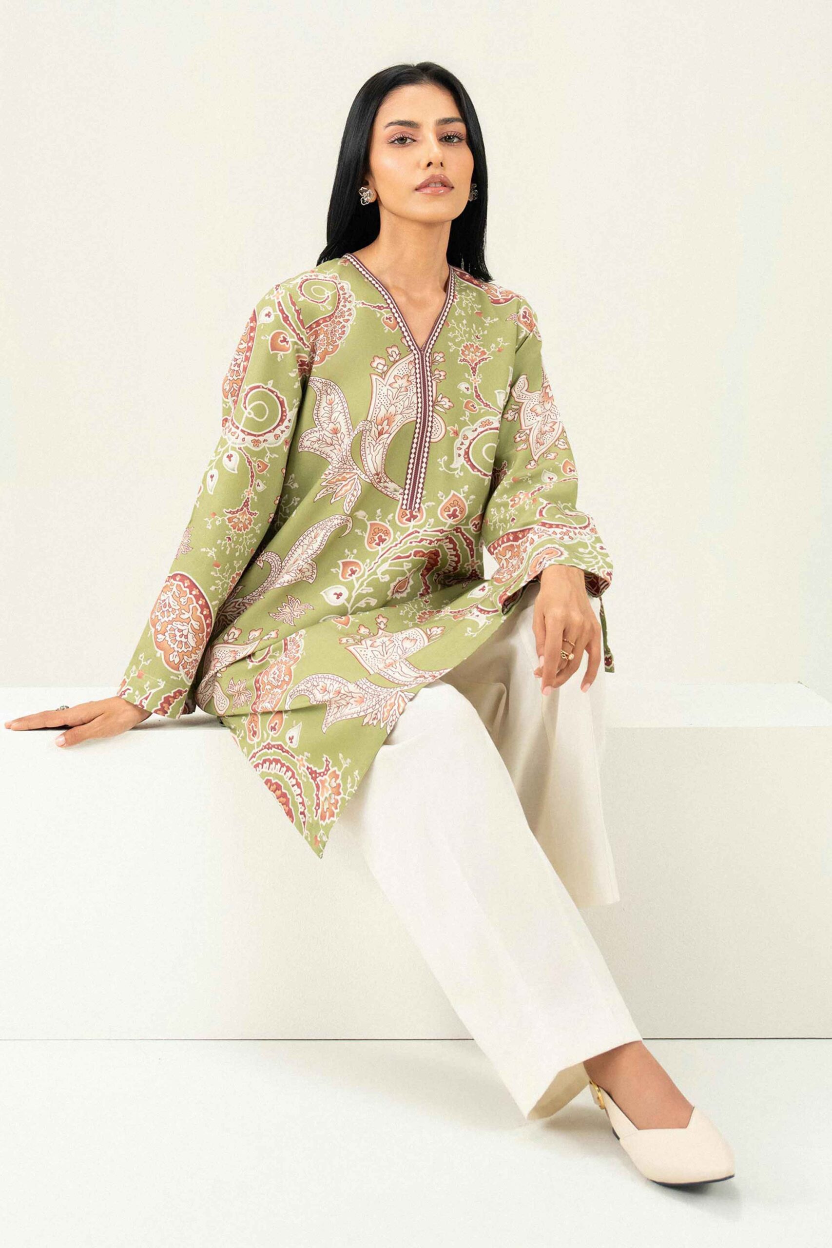 Nishat linen winter collection 2026 | printed shirt - st1s-pret26wv1-2 Nishat Linen Winter Collection 2026 | Printed Shirt - ST1S-PRET26WV1-2 - Image 5