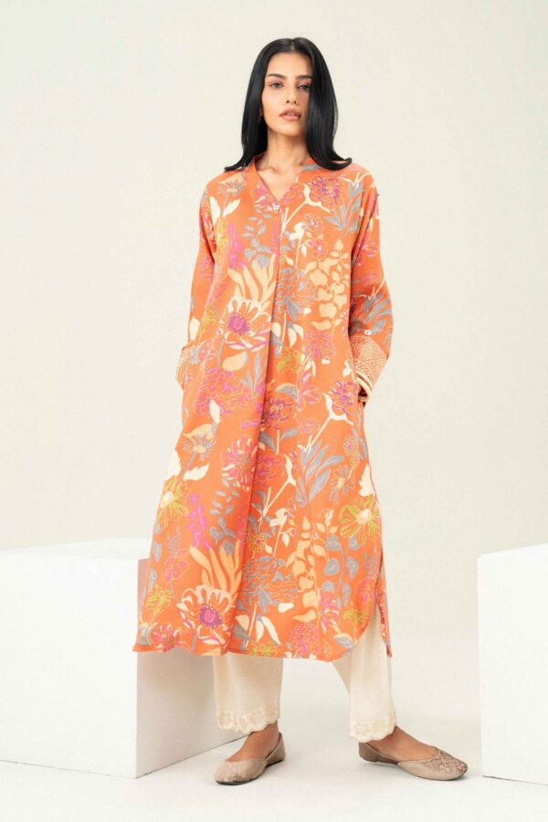 Nishat Linen Winter Collection 2026 | Printed Shirt - ST1S-PRET26WV2-1
