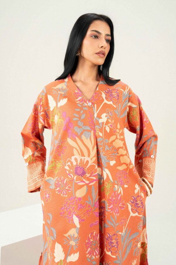 Alternative view of Nishat Linen Winter Collection 2026 | Printed Shirt - ST1S-PRET26WV2-1
