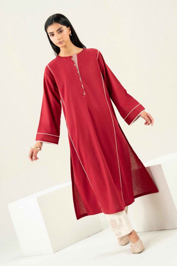 Nishat Linen Winter Collection 2026 | Solid Shirt - ST1S-PRET26WV2-3
