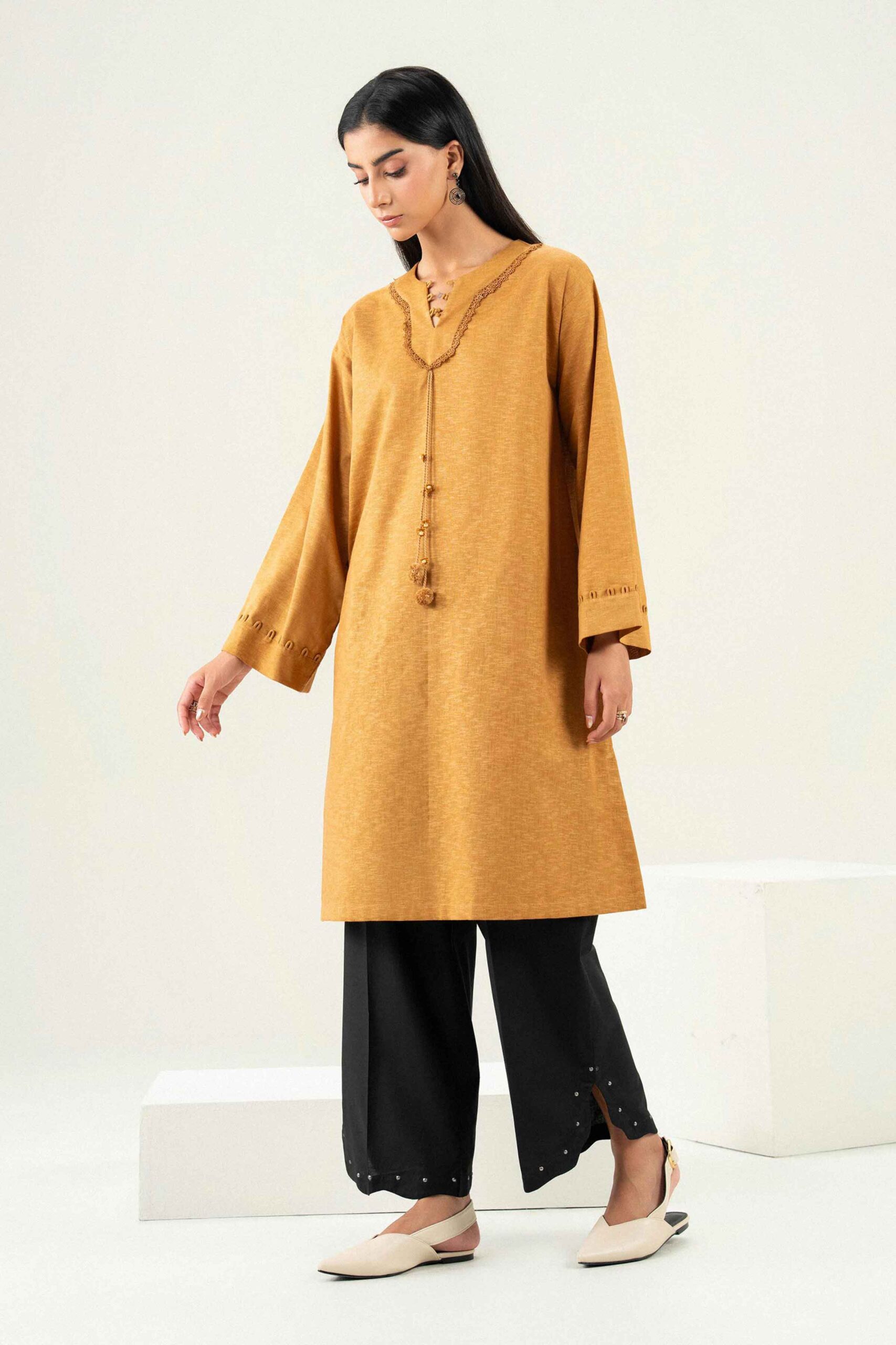 Nishat linen winter collection 2026 | solid shirt - st1s-pret26wv2-5 Nishat Linen Winter Collection 2026 | Solid Shirt - ST1S-PRET26WV2-5