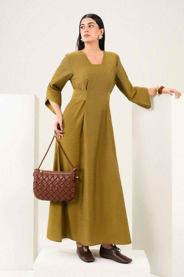 Nishat Linen Winter Collection 2026 | Solid Dress - ST1SE-AURA26WV3-1