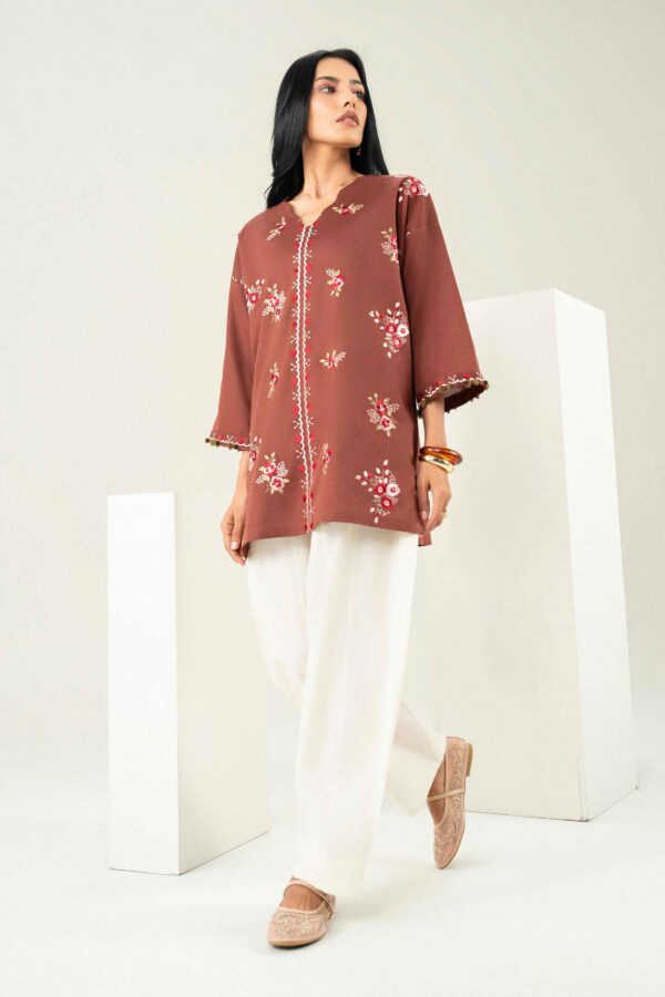 Nishat Linen Winter Collection 2026 | Embroidered Shirt - ST1SE-PRET26WV2-20 - Image 4