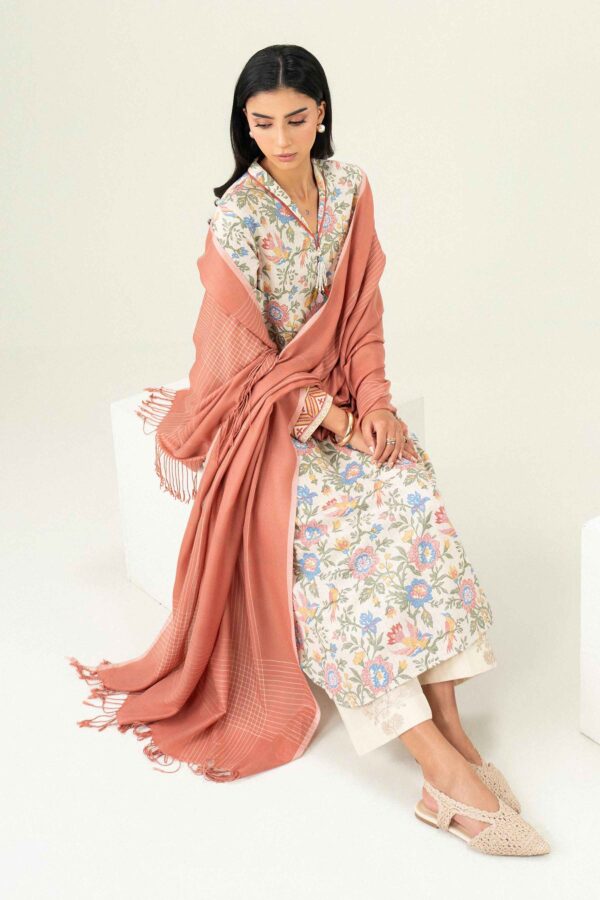 Nishat Linen Winter Collection 2026 | 2 Piece - Printed Embroidered Suit - ST2SD-PRET26WV2-5 - Image 5