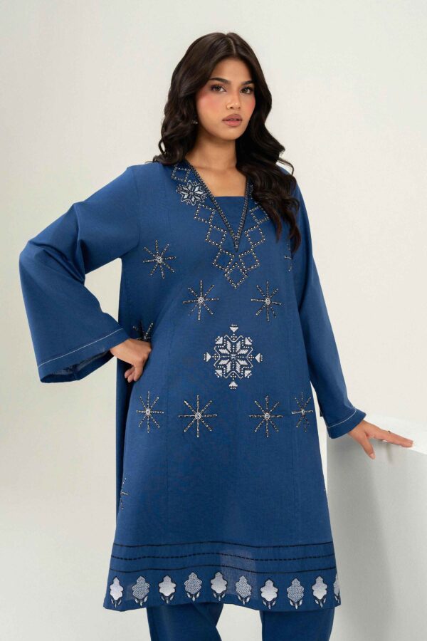 Alternative view of Nishat Linen Winter Collection 2026 | 2 Piece - Embroidered Suit - ST2STE-PRET26WV1-2