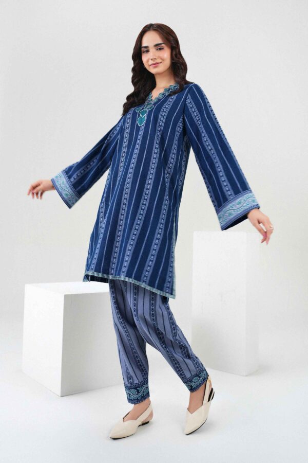 Nishat linen winter collection 2026 | 2 piece - printed embroidered suit - st2ste-pret26wv1-3 Nishat Linen Winter Collection 2026 | 2 Piece - Printed Embroidered Suit - ST2STE-PRET26WV1-3 - Image 3