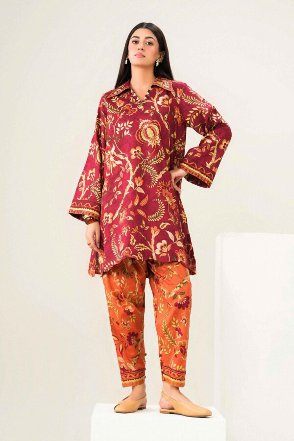 Nishat Linen Winter Collection 2026 | 2 Piece - Printed Embroidered Suit - ST2STE-PRET26WV1-7