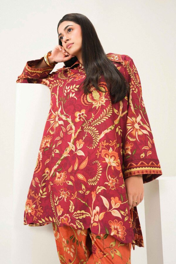 Nishat Linen Winter Collection 2026 | 2 Piece - Printed Embroidered Suit - ST2STE-PRET26WV1-7 - Image 5