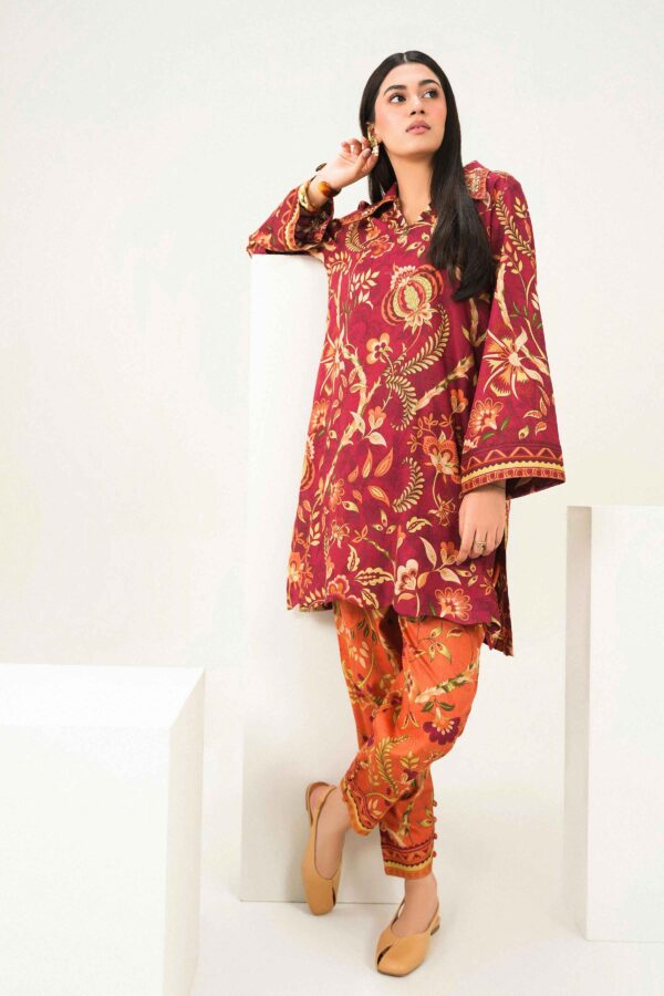 Nishat Linen Winter Collection 2026 | 2 Piece - Printed Embroidered Suit - ST2STE-PRET26WV1-7 - Image 4