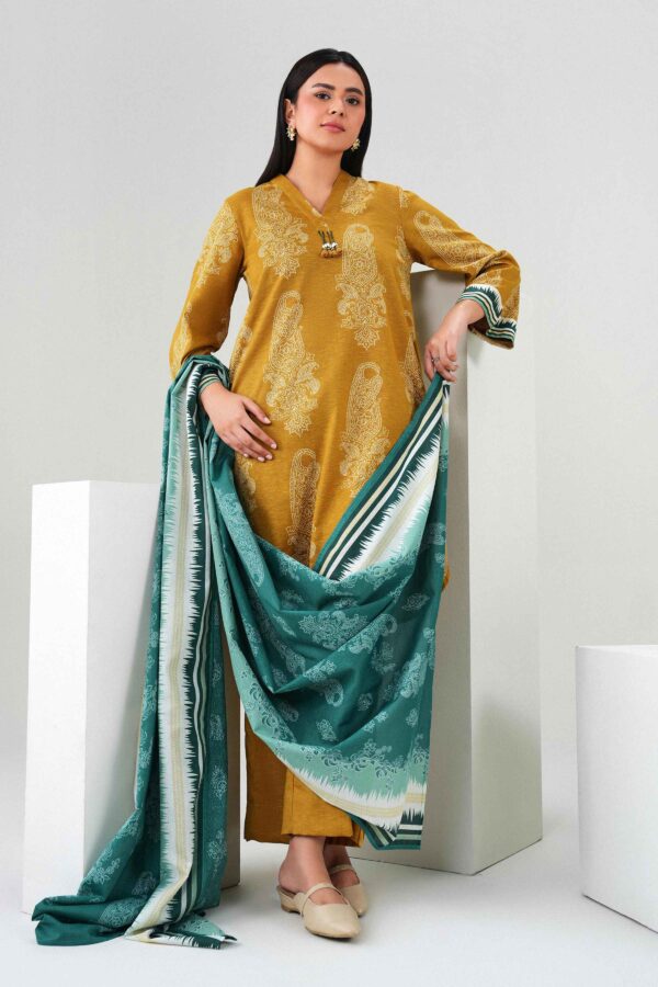Nishat Linen Winter Collection 2026 | 3 Piece - Printed Suit - ST3P-PRET26WV1-6