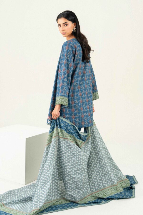 Nishat Linen Winter Collection 2026 | 3 Piece - Printed Suit - ST3P-PRET26WV1-7 - Image 3