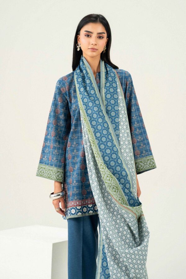 Nishat Linen Winter Collection 2026 | 3 Piece - Printed Suit - ST3P-PRET26WV1-7 - Image 5