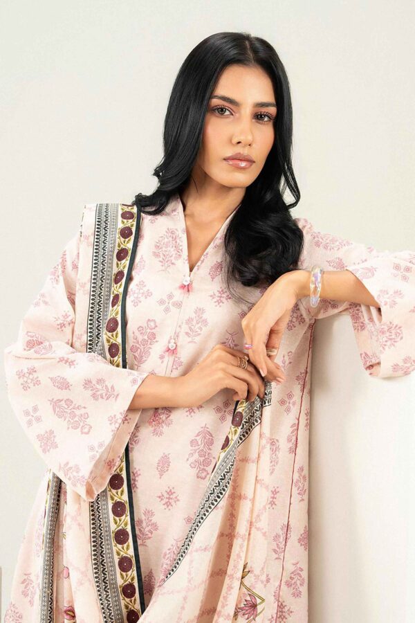 Nishat Linen Winter Collection 2026 | 3 Piece - Printed Suit - ST3P-PRET26WV1-8 - Image 6