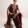 U3pelxs26v78_5 Sapphire Women's Unstitched Embroidered Blended Chiffon Red 3 Piece Suit – U3PELXS26V78