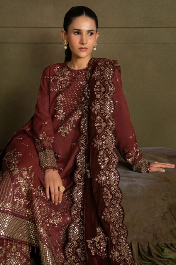 Untitled-1_0000_aks03402 Wedding Festive Cross Stitch | VELVET ROUGE-3PC FANCY YARN EMBROIDERED SUIT– Untitled-1 0000 AKS03402