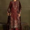 Untitled-1_0005_aks03369 Wedding Festive Cross Stitch | VELVET ROUGE-3PC FANCY YARN EMBROIDERED SUIT