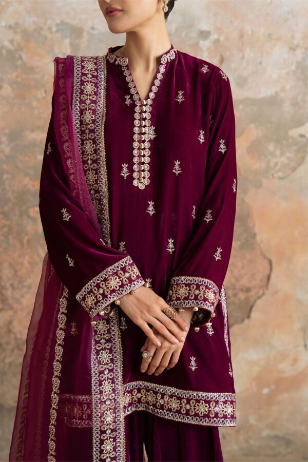 Untitled-1_0005_AKS03411 Wedding Festive Cross Stitch | PLUM ATELIER-3PC VELVET EMBROIDERED SUIT– Untitled-1 0005 AKS03411