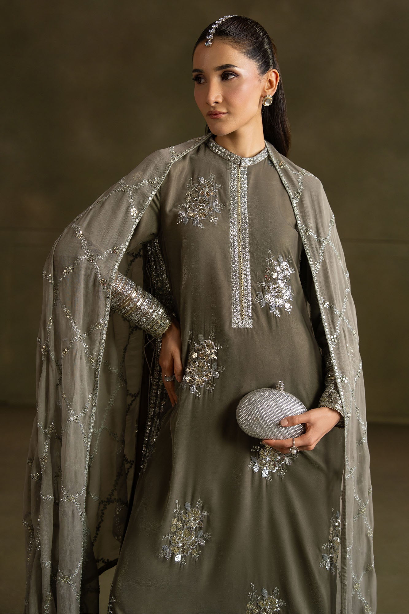 Untitled-1_0006_aks02894 Wedding Festive Cross Stitch | GRAY HUES-3PC VELVET EMBROIDERED SUIT– Untitled-1 0006 AKS02894