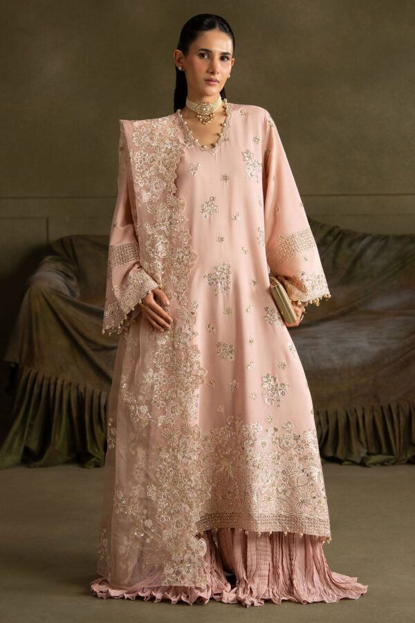 Untitled-1_0007_AKS03218 Wedding Festive Cross Stitch | FLORAL MEADOW-3PC SILK EMBROIDERED SUIT