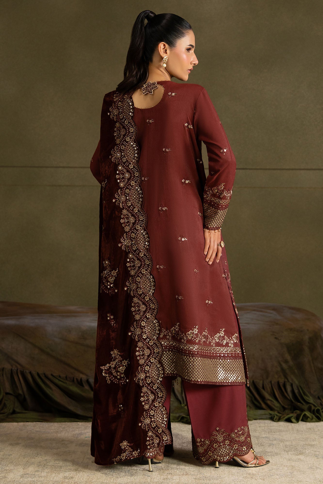 Untitled-1_0007_aks03366 Wedding Festive Cross Stitch | VELVET ROUGE-3PC FANCY YARN EMBROIDERED SUIT– Untitled-1 0007 AKS03366
