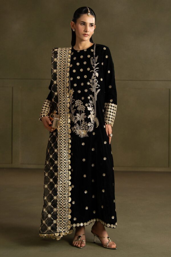 Untitled-2_0001_AKS03040 Wedding Festive Cross Stitch | RAVEN CHARM-3PC VELVET EMBROIDERED SUIT