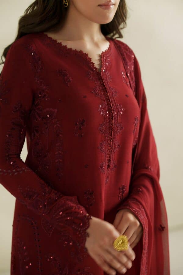 WEB_2-MTB05604 Laal Crimson Shirt Set | Raw Silk Edit'26 Vera World– WEB 2-MTB05604