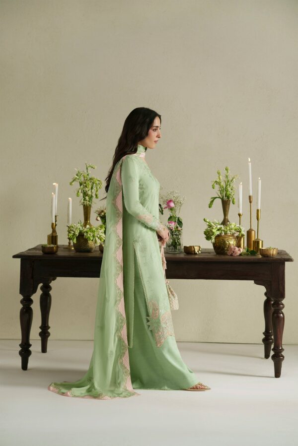 Gajra mint green shirt set | raw silk edit'26 vera world– web 4-mtb Gajra Mint Green Shirt Set | Raw Silk Edit'26 Vera World– WEB 4-MTB
