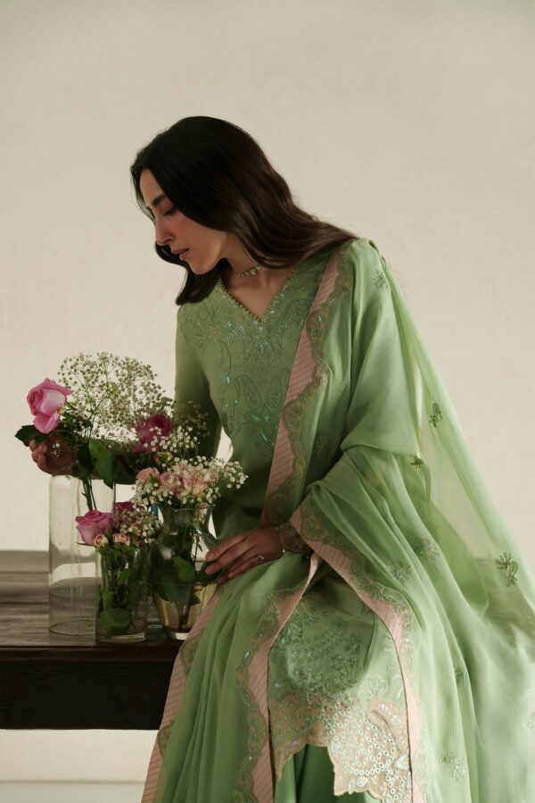 Gajra mint green shirt set | raw silk edit'26 vera world– web 5-mtb Gajra Mint Green Shirt Set | Raw Silk Edit'26 Vera World– WEB 5-MTB