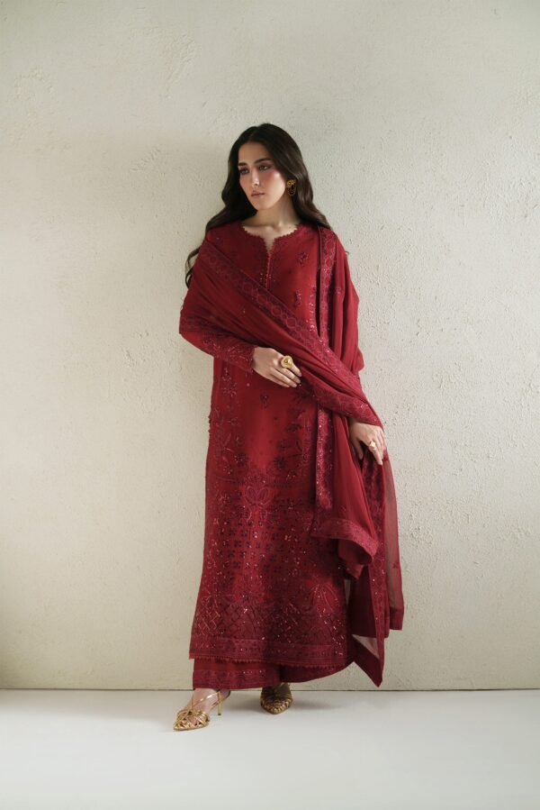 Web_6-mtb05652 Laal Crimson Shirt Set | Raw Silk Edit'26 Vera World– WEB 6-MTB05652