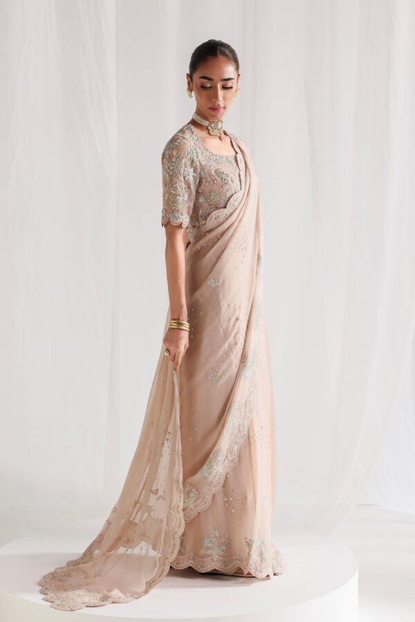 Qalamkar chiffon collection qcc-04 novera– detail view 5 Qalamkar Chiffon Collection QCC-04 NOVERA– detail view 5