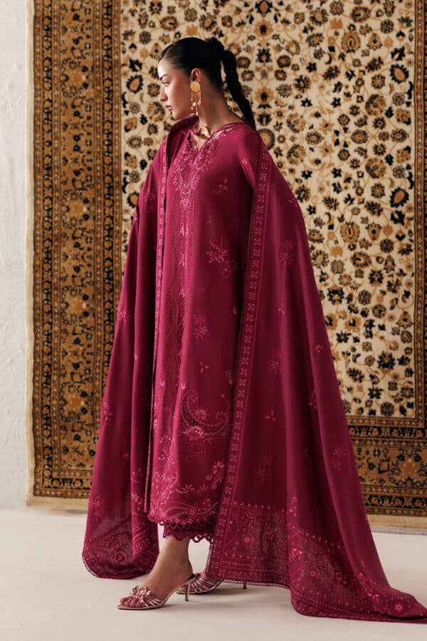 Qline Linen '26 Qalamkar | QLW-02 ALEENA– alternate view Qline Linen '26 Qalamkar | QLW-02 ALEENA– alternate view