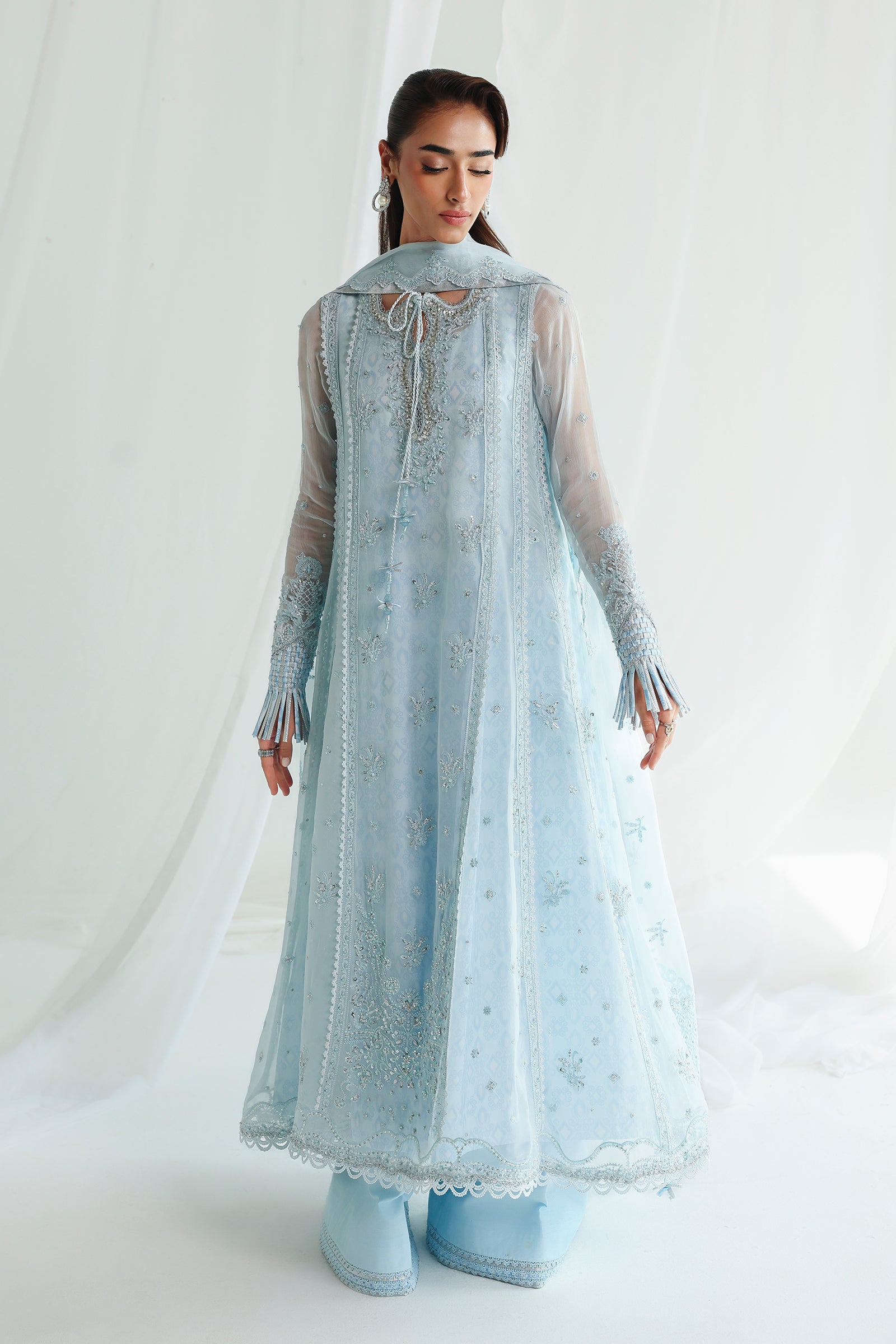 Qalamkar chiffon collection qcc-08 sona Qalamkar Chiffon Collection QCC-08 SONA