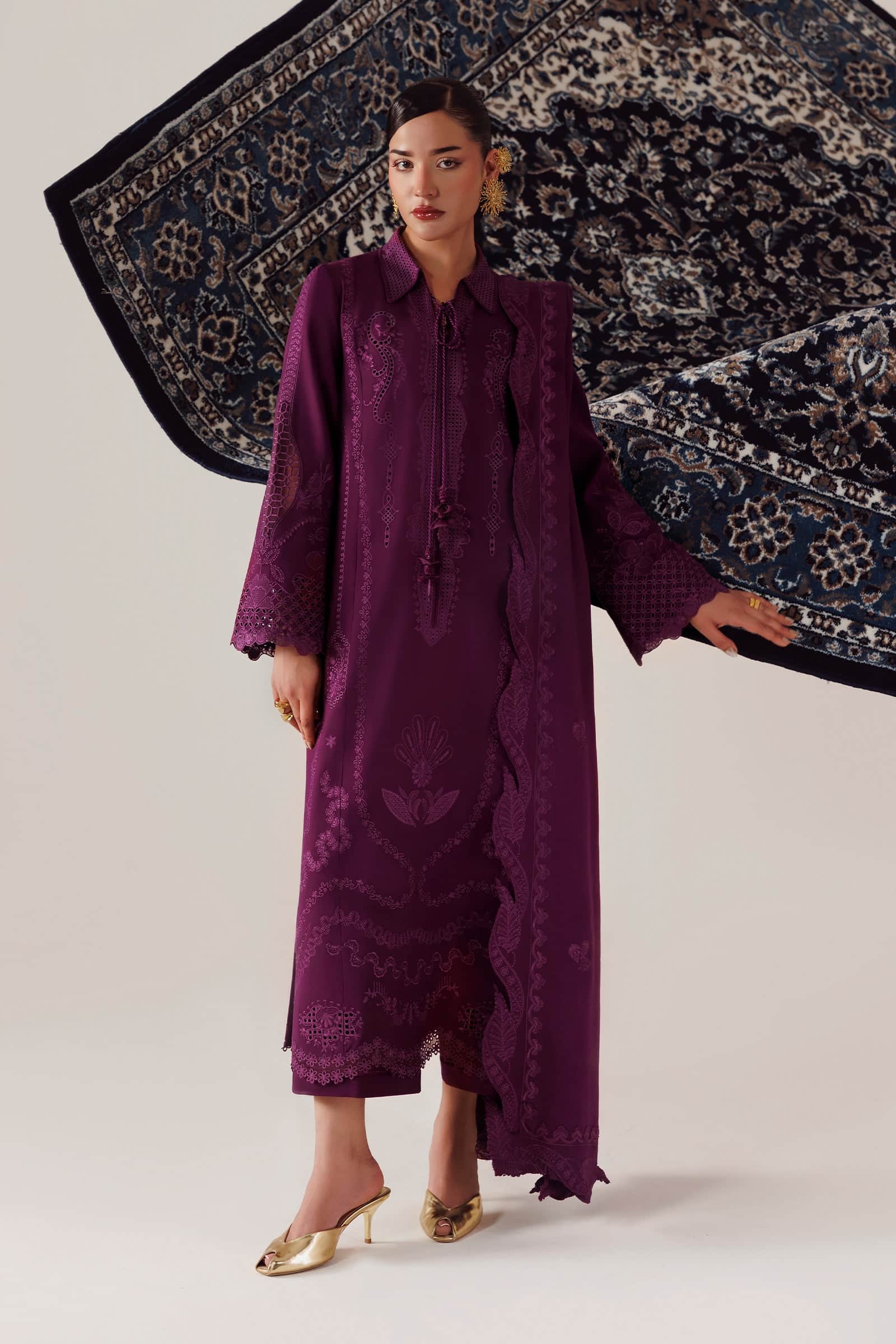 Qline linen '26 qalamkar | qlw-07 maheen Qline Linen '26 Qalamkar | QLW-07 MAHEEN