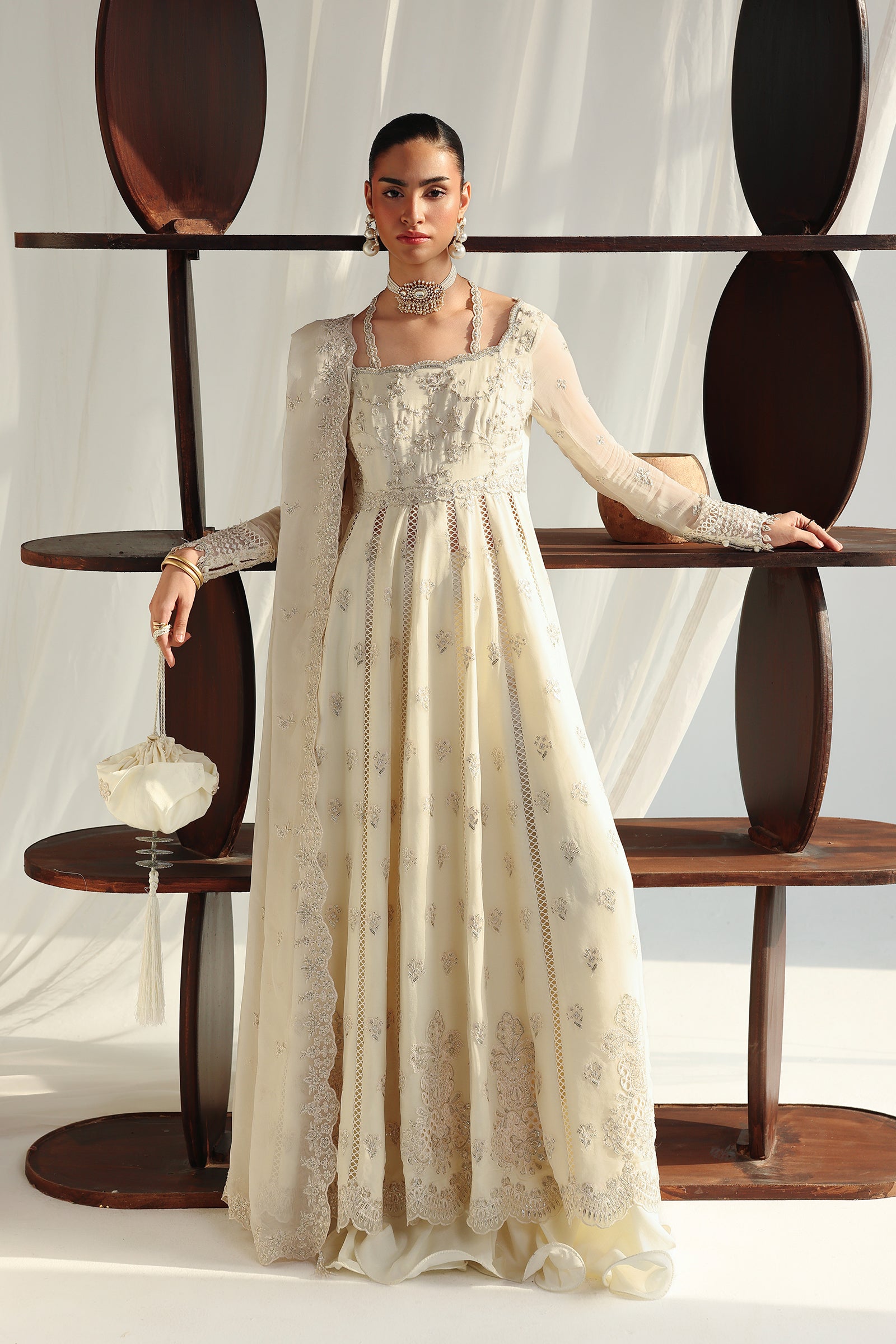 Qalamkar chiffon collection qcc-07 amera Qalamkar Chiffon Collection QCC-07 AMERA