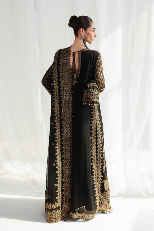 Qalamkar chiffon collection qcc-06 waliya– detail view 2 Qalamkar Chiffon Collection QCC-06 WALIYA– detail view 2